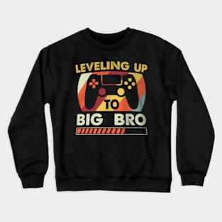 Leveling Up To Big Brother Crewneck Sweatshirt